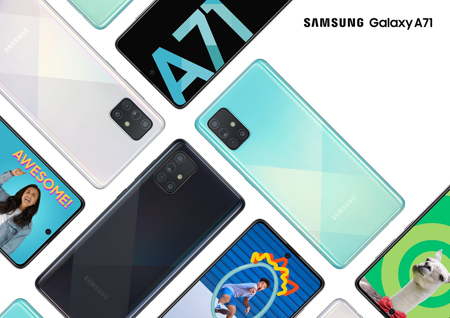 display galaxy a71