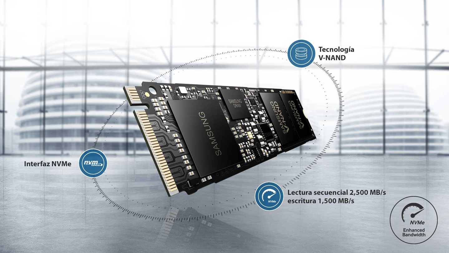 Unidad de memoria SSD NVME 950 PRO Samsung España