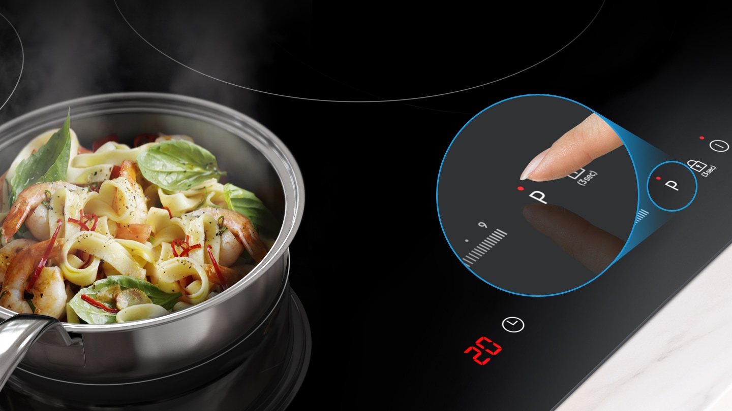 Additional power to each cooking zone