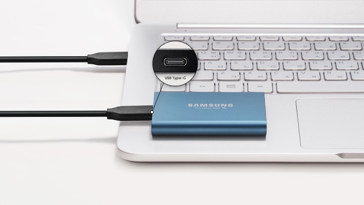 Samsung T5 Disco SSD Portatil USB 3.1 Color Negro   -  Santo Domingo - Republica Dominicana