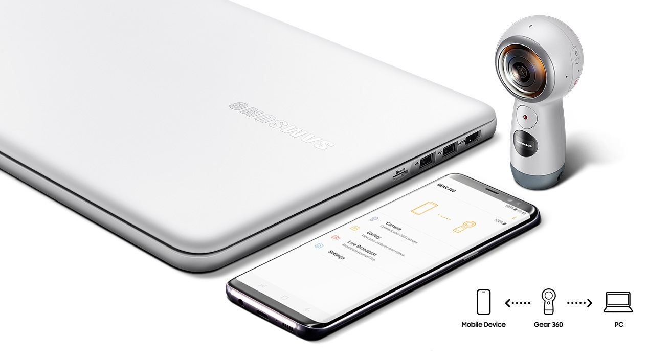 Samsung gear 360 on sale android