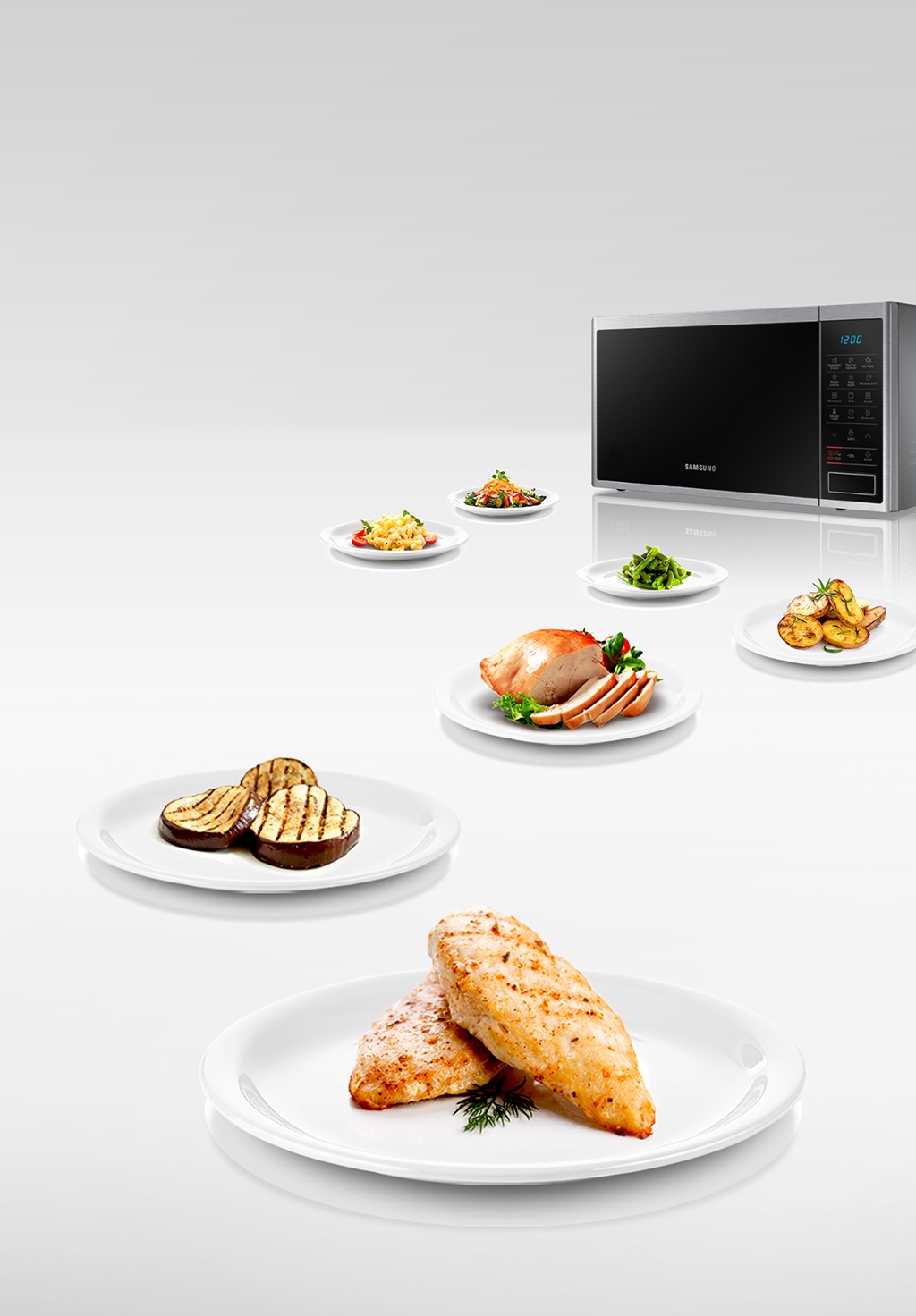 Hornomicroondas MG23J5133AG 2018 con grill