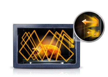 Microondas con grill Samsung GE87M-X/XEC - 23L, 800W, 6 Potencias