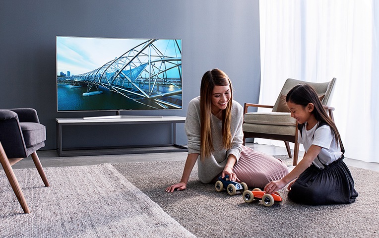 Samsung 4K UHD TV MU6645 - El mejor Smart TV 55 pulgadas