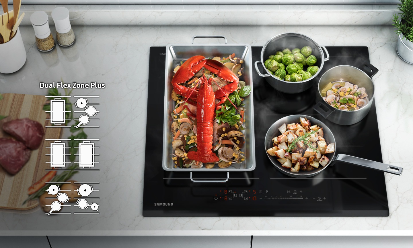 More flexibility, more cookware choice