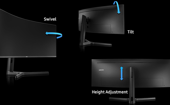 Monitor Gaming Curvo Ultrapanoramico 43 Lc43j892dku Samsung Espana