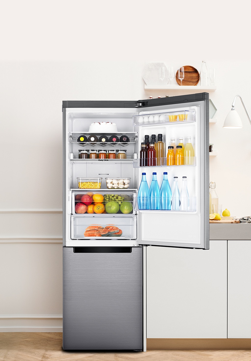 Frigorífico Combi Samsung RB33J3205SA, No Frost, 185 cm, 328 L, 5