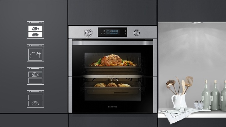 Horno Pirolítico Dual Cook Flex al mejor precio