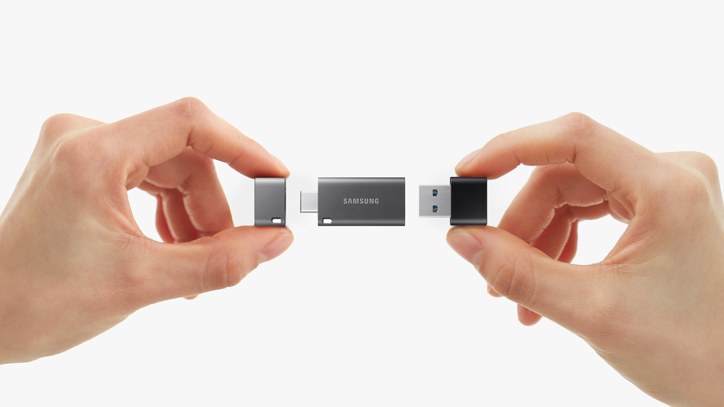 Two flash drives, in one.