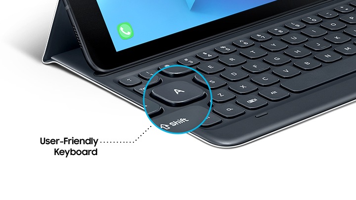 Book Cover Keyboard Galaxy Tab S3 | EJ-FT820BSEGES | Samsung