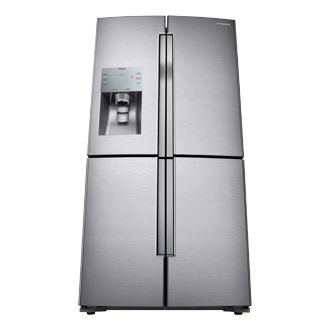 Samsung Rf56k9041sr 1825x733x910mm h side by rf56k9041sres con 4 puertas y sistema twin cooling french door inox clasificación 616l americano 182x90cm no frost triple coling digital inverter metal 564 182.5 frigorifico 179 91 74