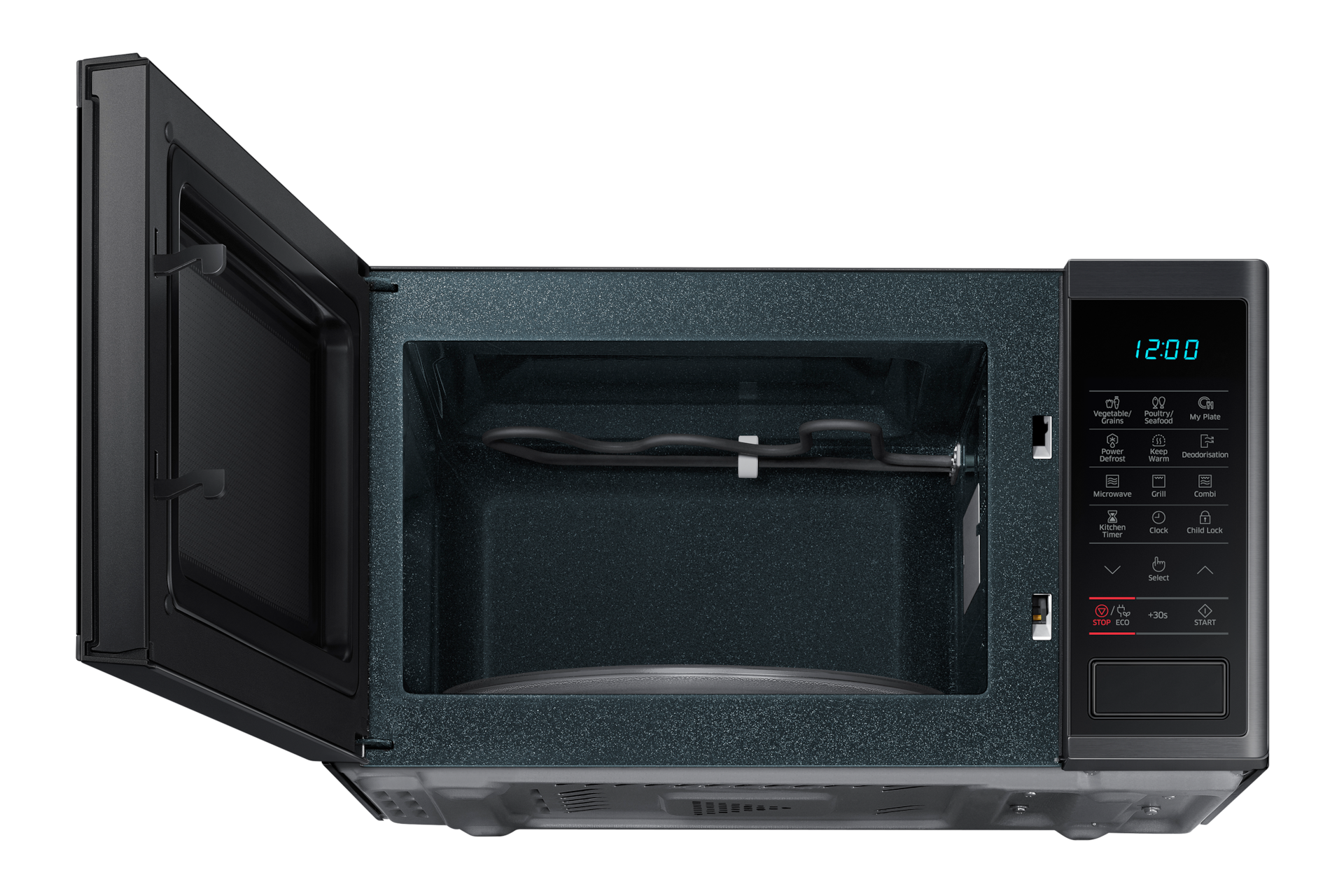 low-front-open silver