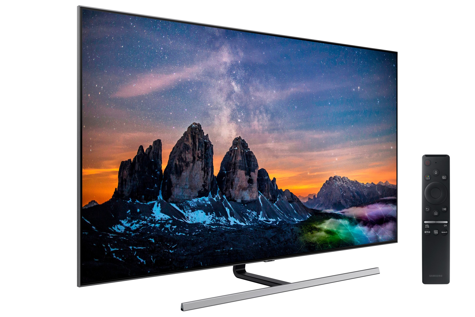 SAMSUNG QE55Q80RATXXC TELEVISOR 55'' QLED 4K 2019 DIRECT FULL ARRAY PLUS  SMART TV WIFI BLUETOOTH AMBIENT MODE