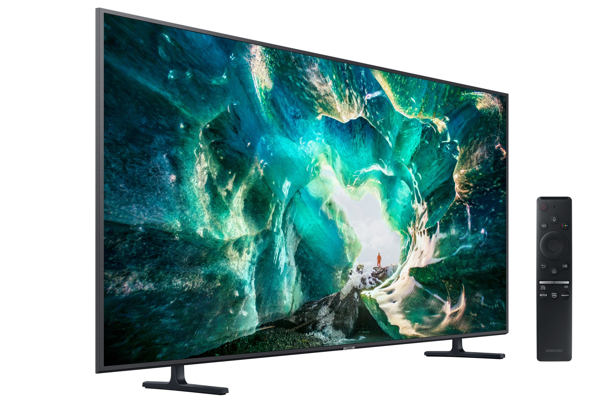 Televisor Samsung 82 ue82ru8005 uhd 4k 2500 pqi stv metal 2500pqi tv led ue82ru8005uxxc hdr smart dimming ia potenciador de juegos negro 208 82“ 208cm ru8005 8