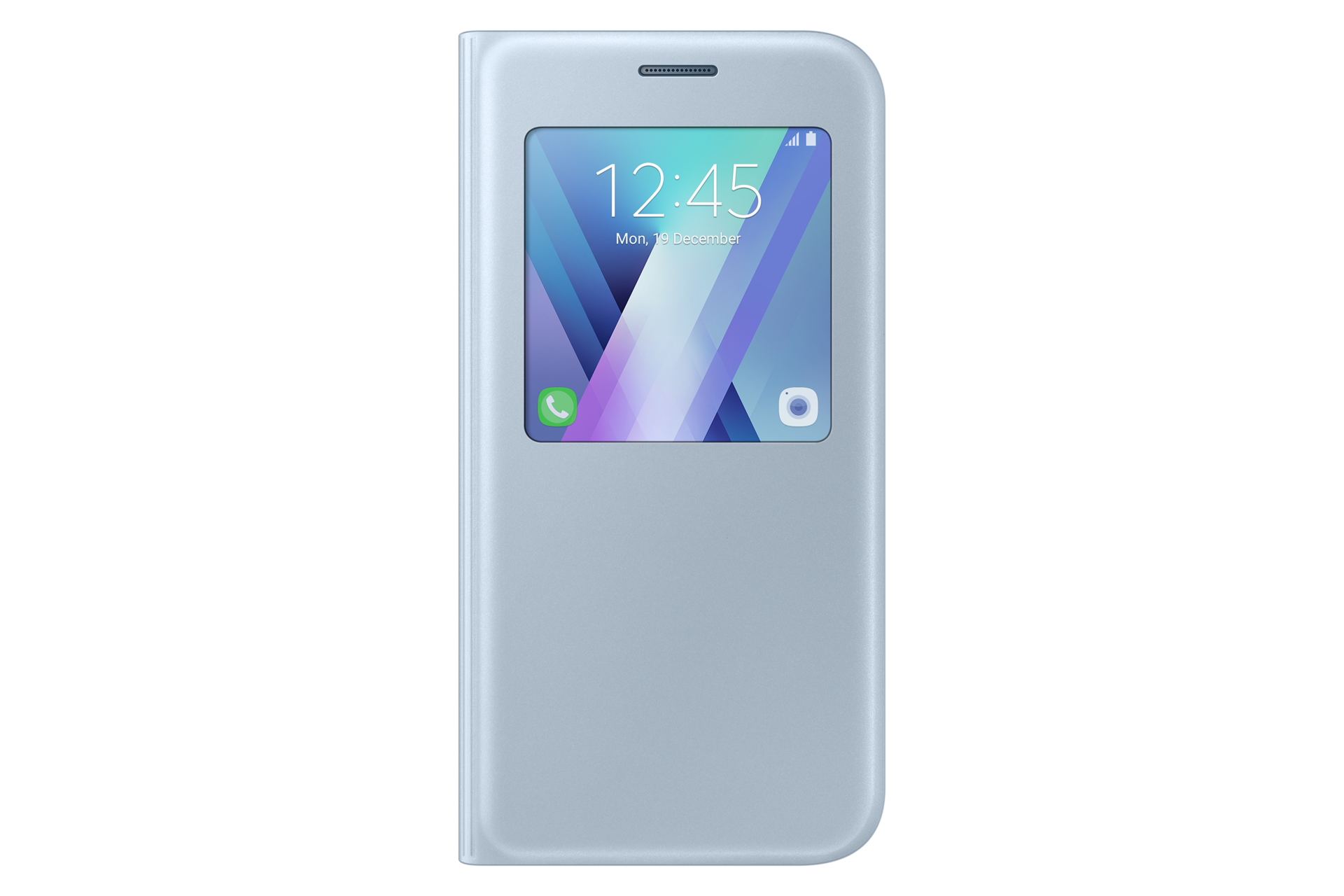 Funda Samsung A5 2017 azul tapa ventana galaxy sview view standing cover efca520plegww para color efca520 5.2