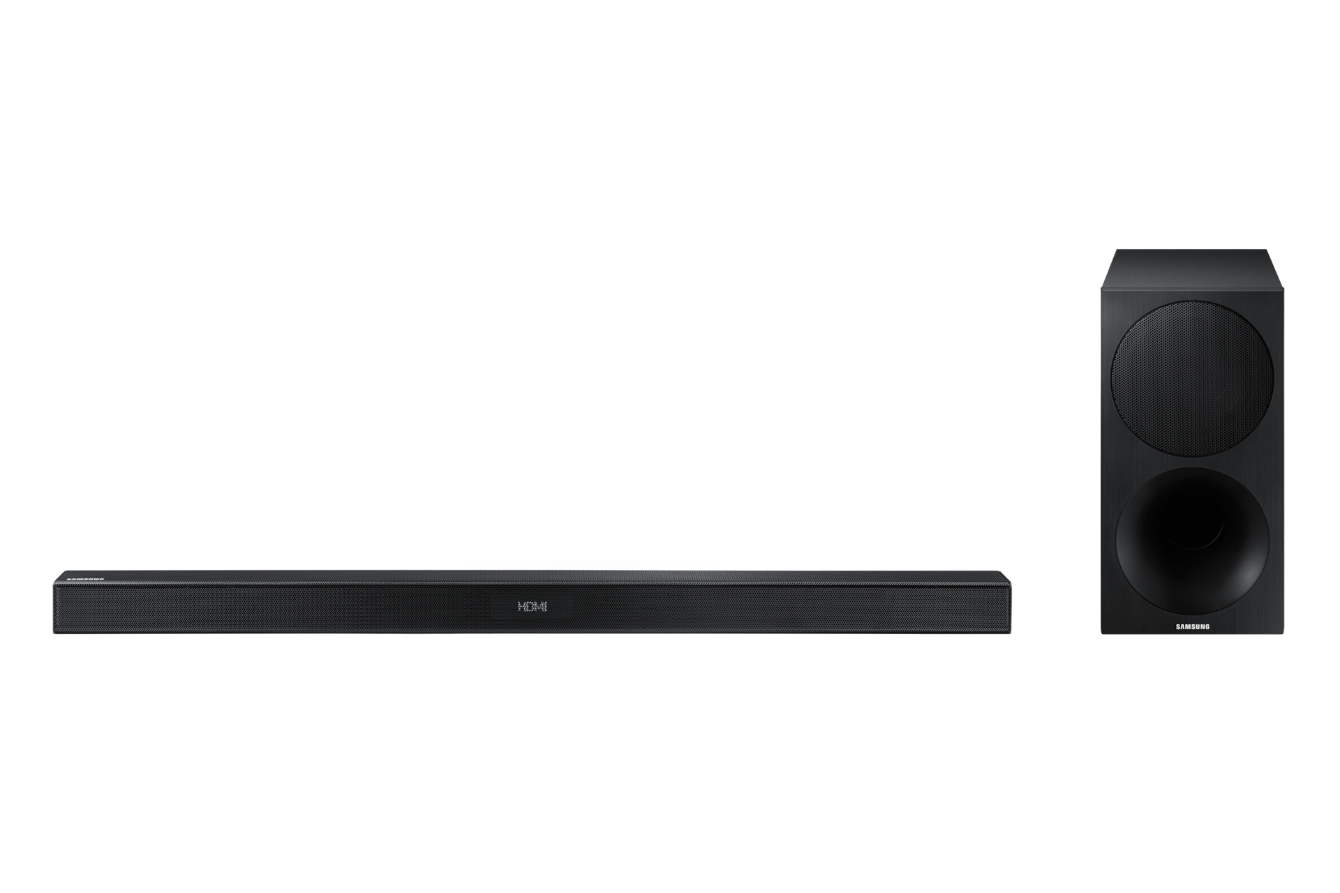 Buy SAMSUNG2.1 Soundbar HW-R450 with Wireless Subwoofer, Bluetooth  Compatible, Smart Sound and Game Mode, 200-Watts Online at desertcartIreland