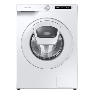 Lavadora Libre Instalación - Samsung WW90T554DTW/S3 , 9 kg, 1400 rpm,  Blanco, AddWash