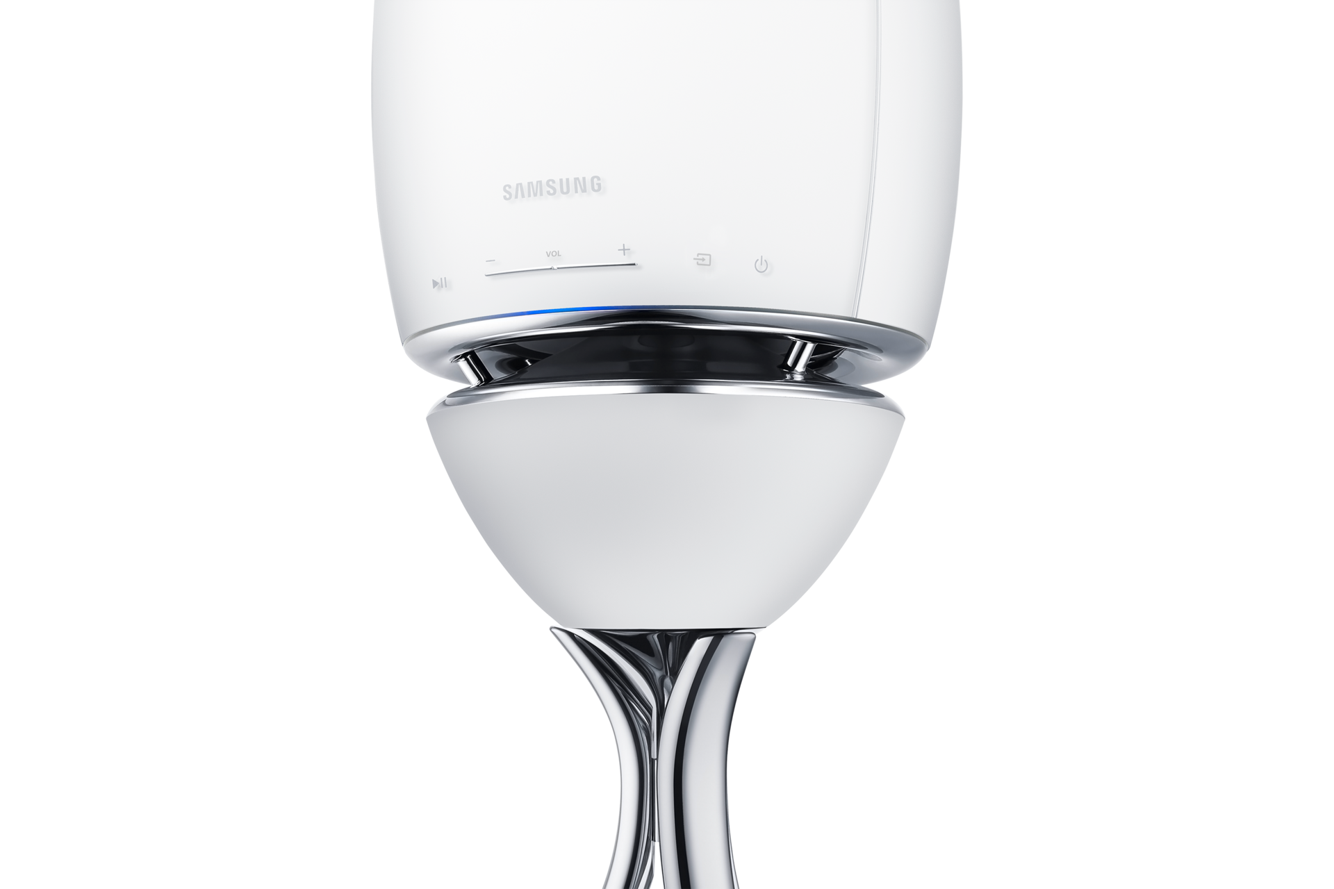 Detail W Pole Stand White