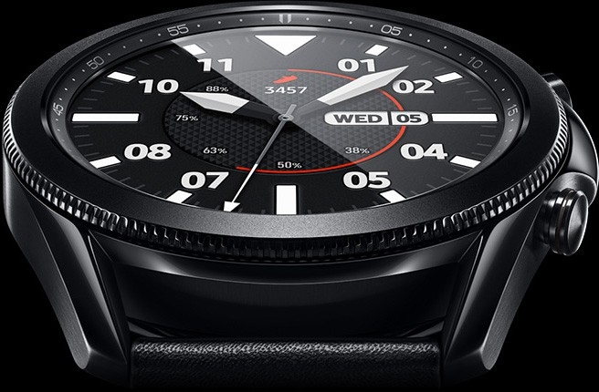 Minúsculo pereza carbón Galaxy Watch 3 Acero y Titanio:Características y Precio | Samsung ES