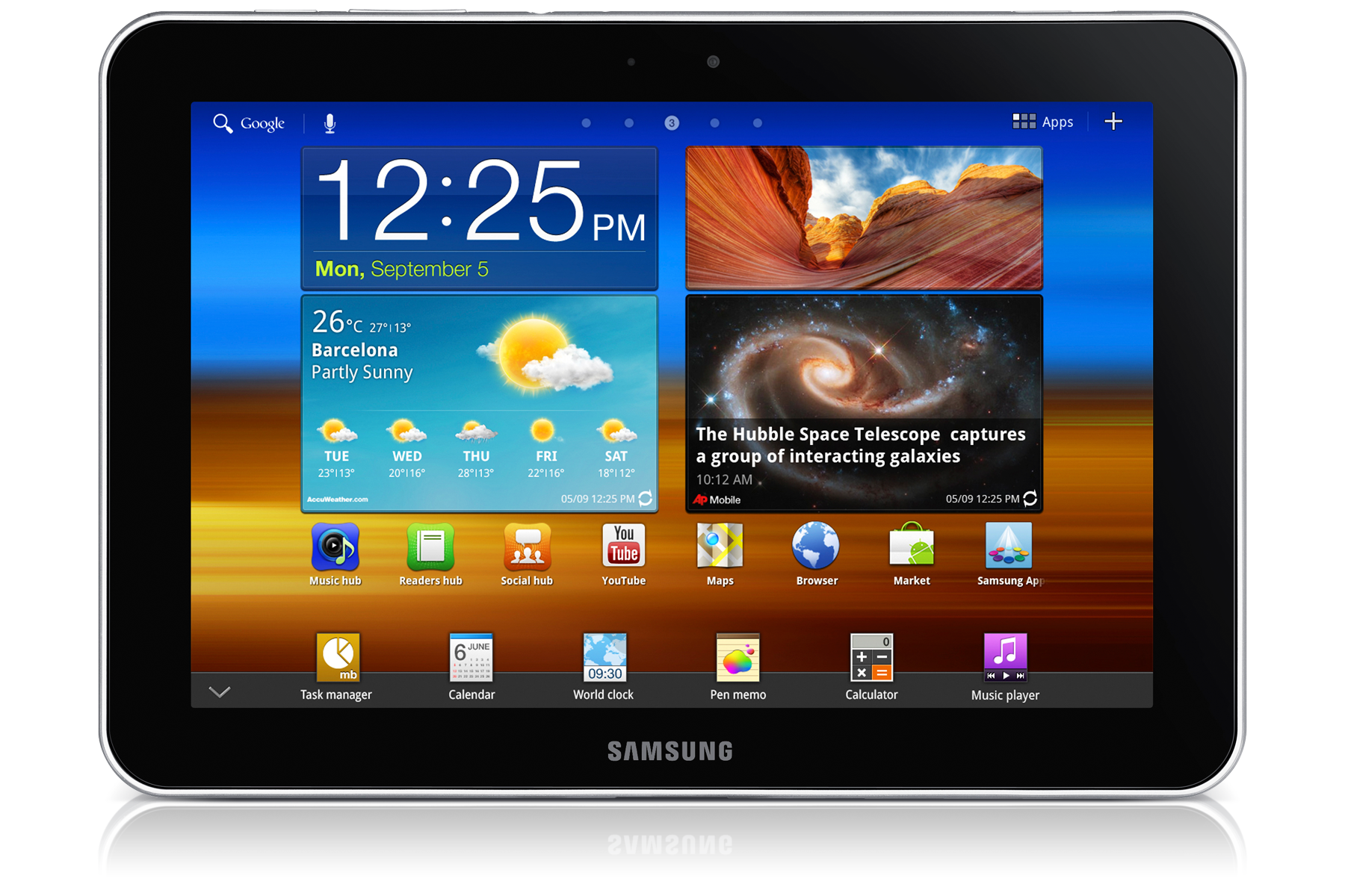 Galaxy Tab 8.9 P7300 | Samsung Soporte España