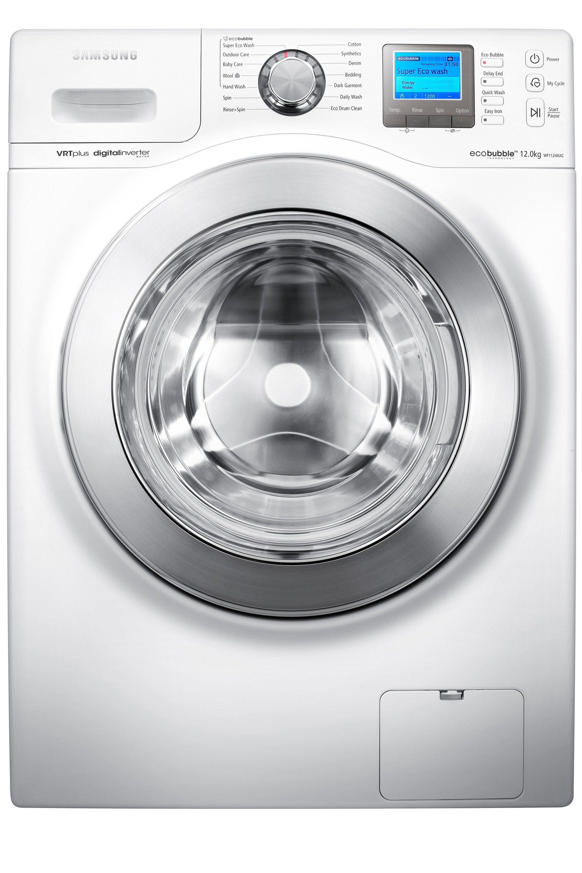 Lavadora Ecobubble 12 KG WF1124XAC Samsung Soporte España