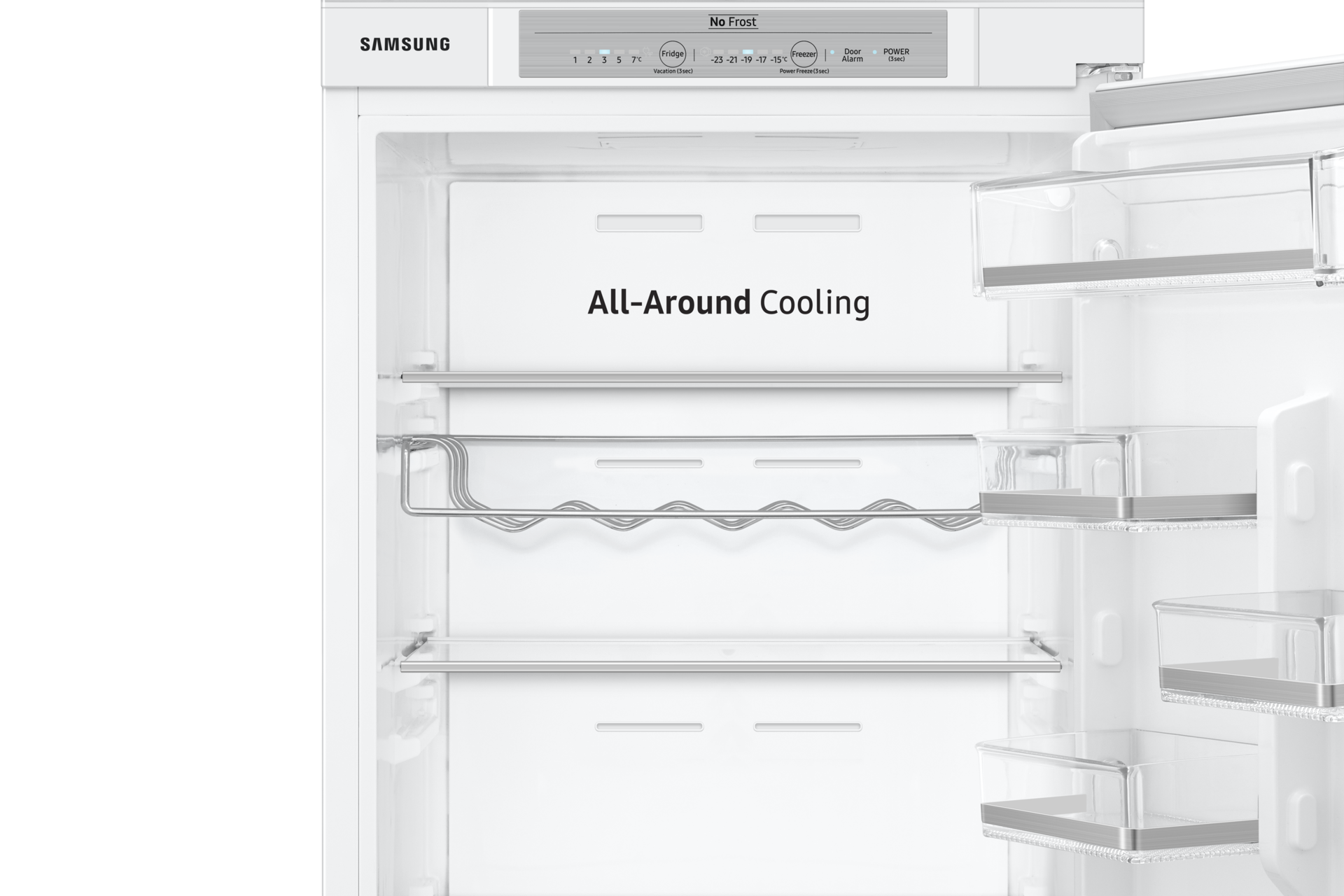  Integroitu Jääkaappipakastin sisältää Metal Cooling -toiminnon. 