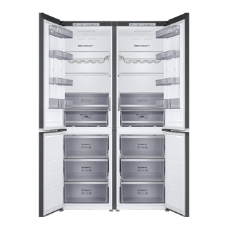 front-pair-open black