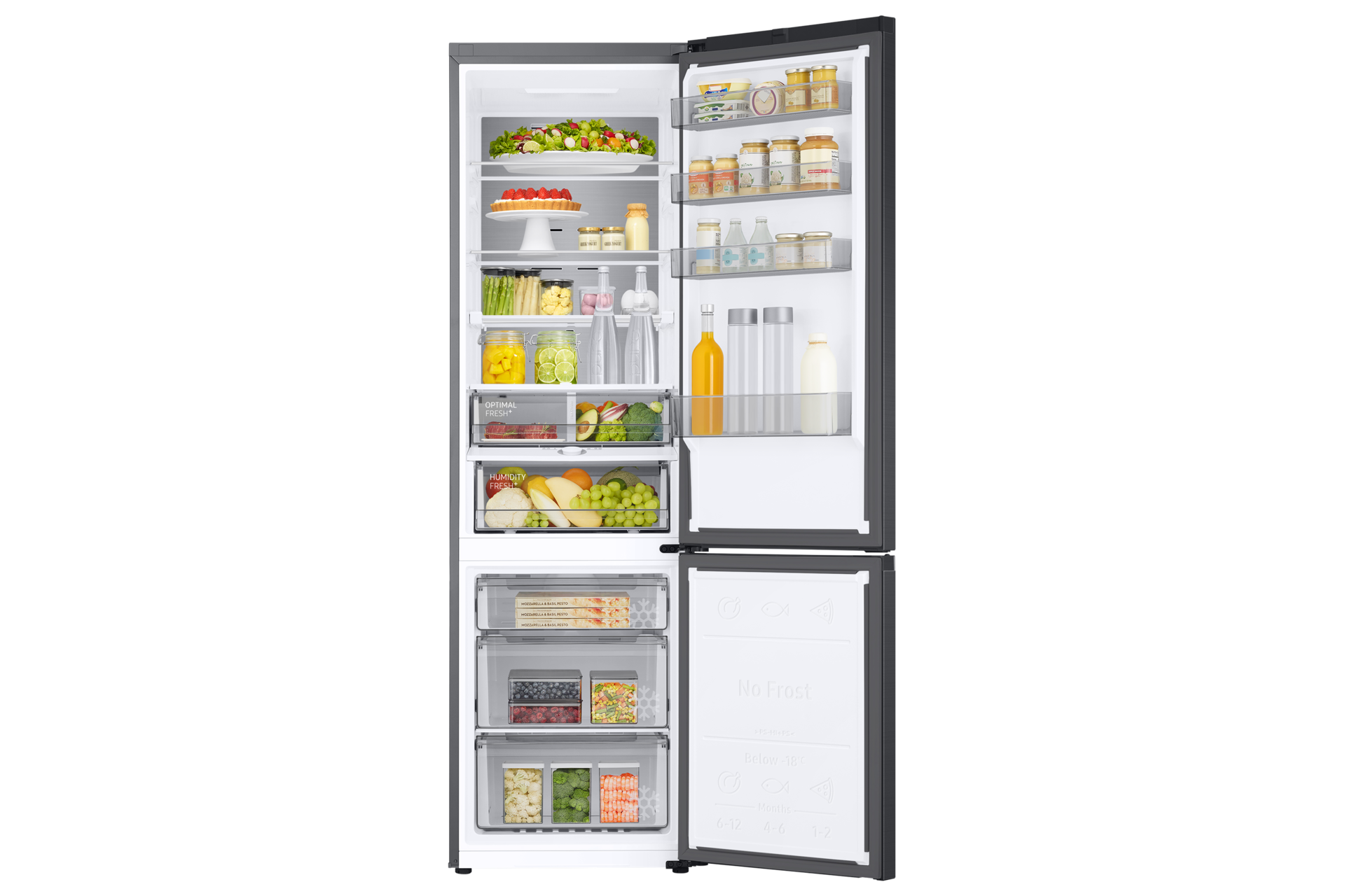 front-open-with-food Black