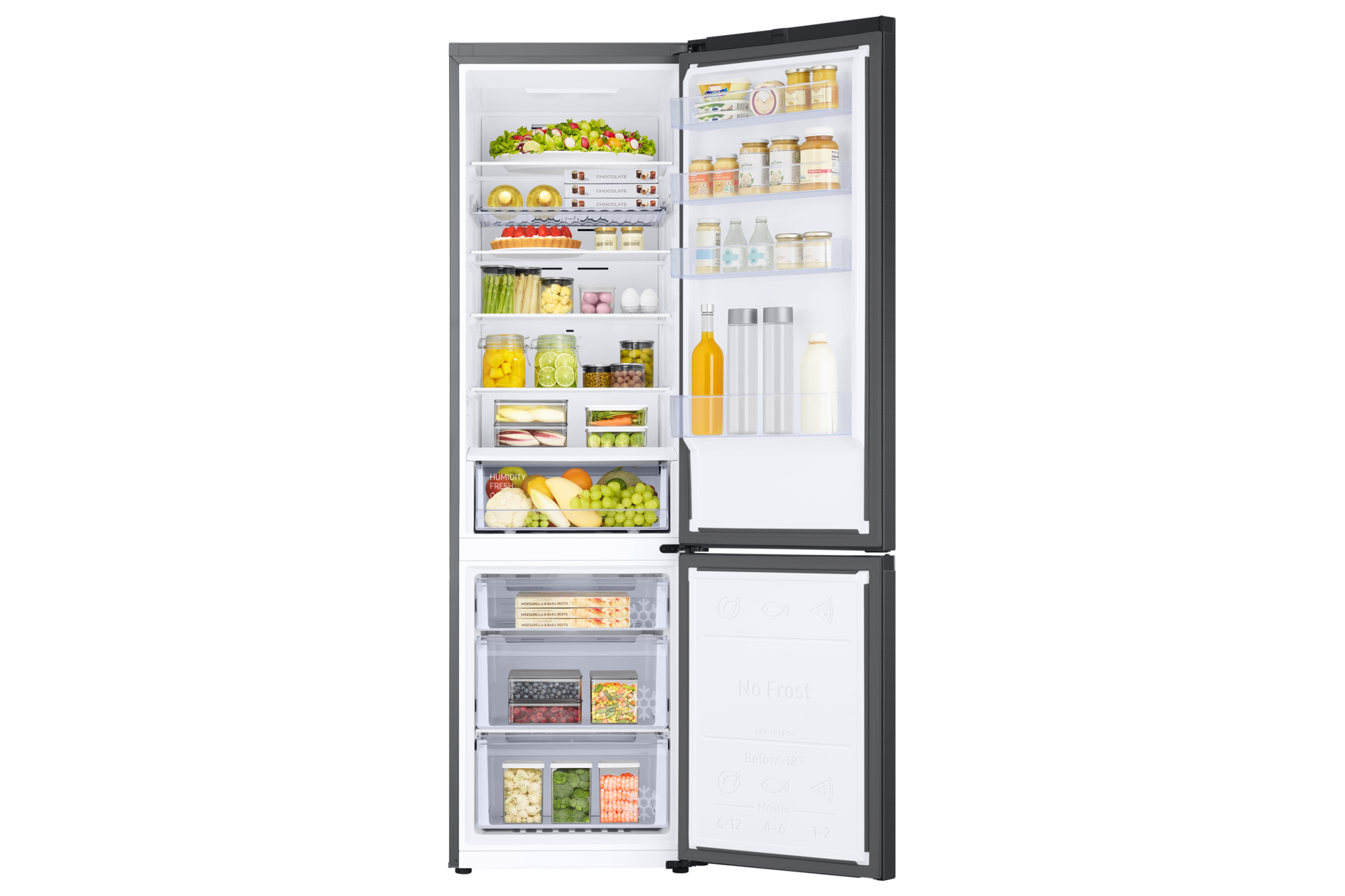 front-open-with-food Black