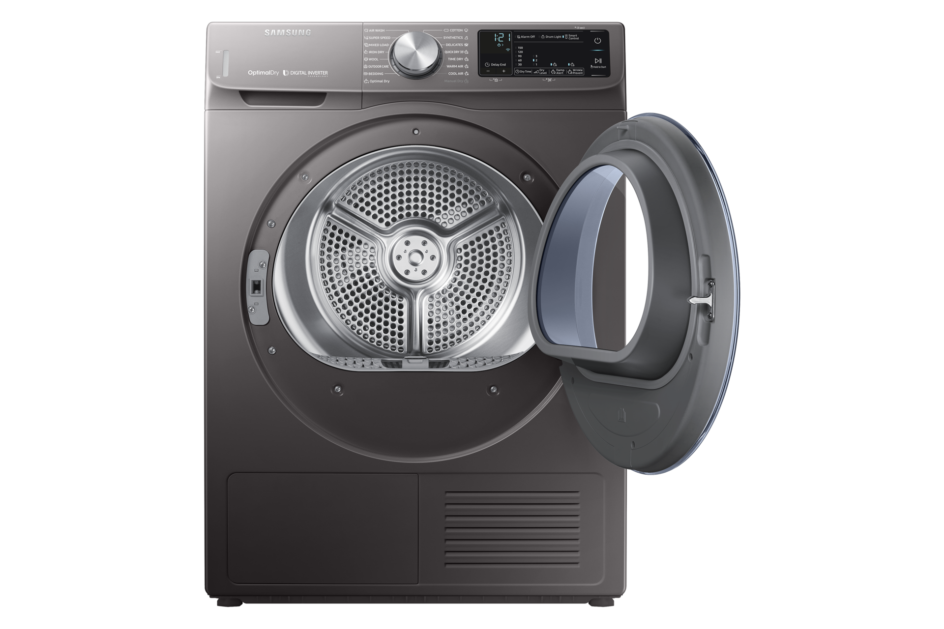 front-open jet black