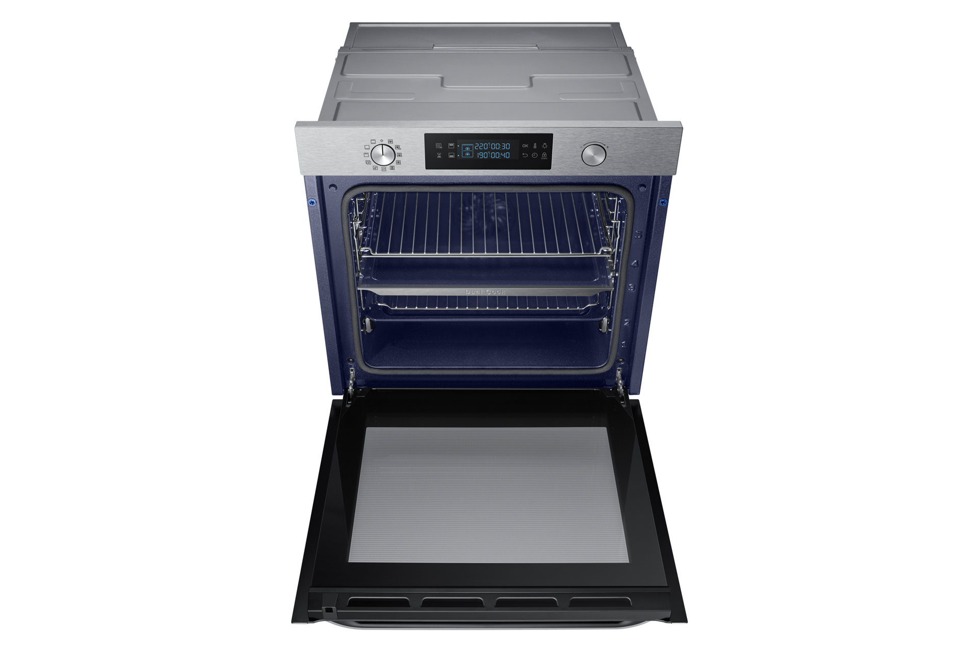 front-over-open silver