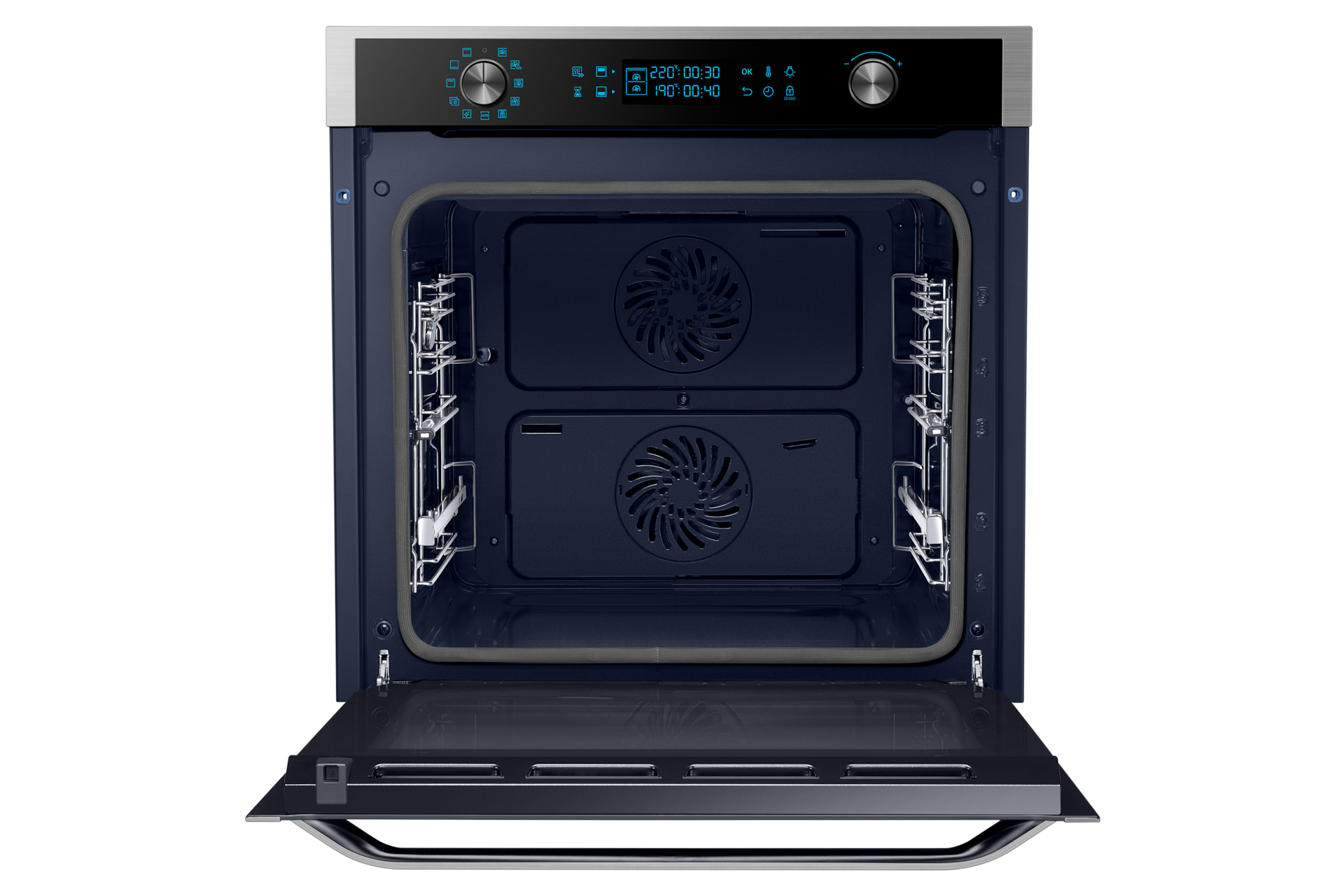 front-open-without-tray silver