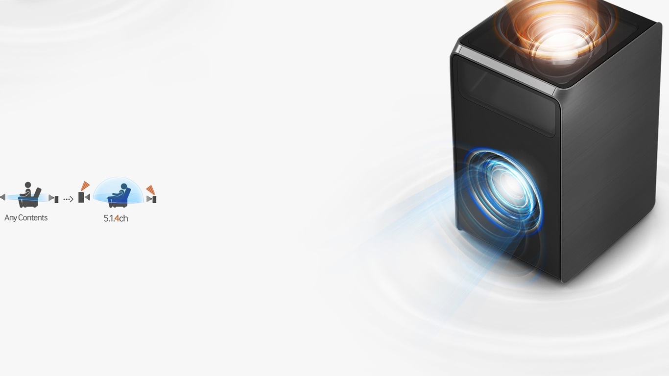 Poikkeuksellisen vaikuttava surround-ääni