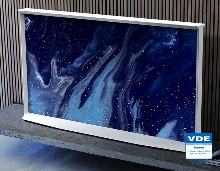 2019 43 The Serif 4k Smart Tv Tummansininen Qe43ls01rbuxxc Samsung Fi