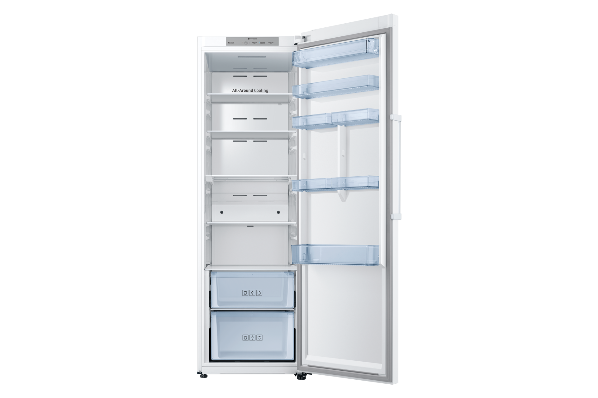 front-door-open white