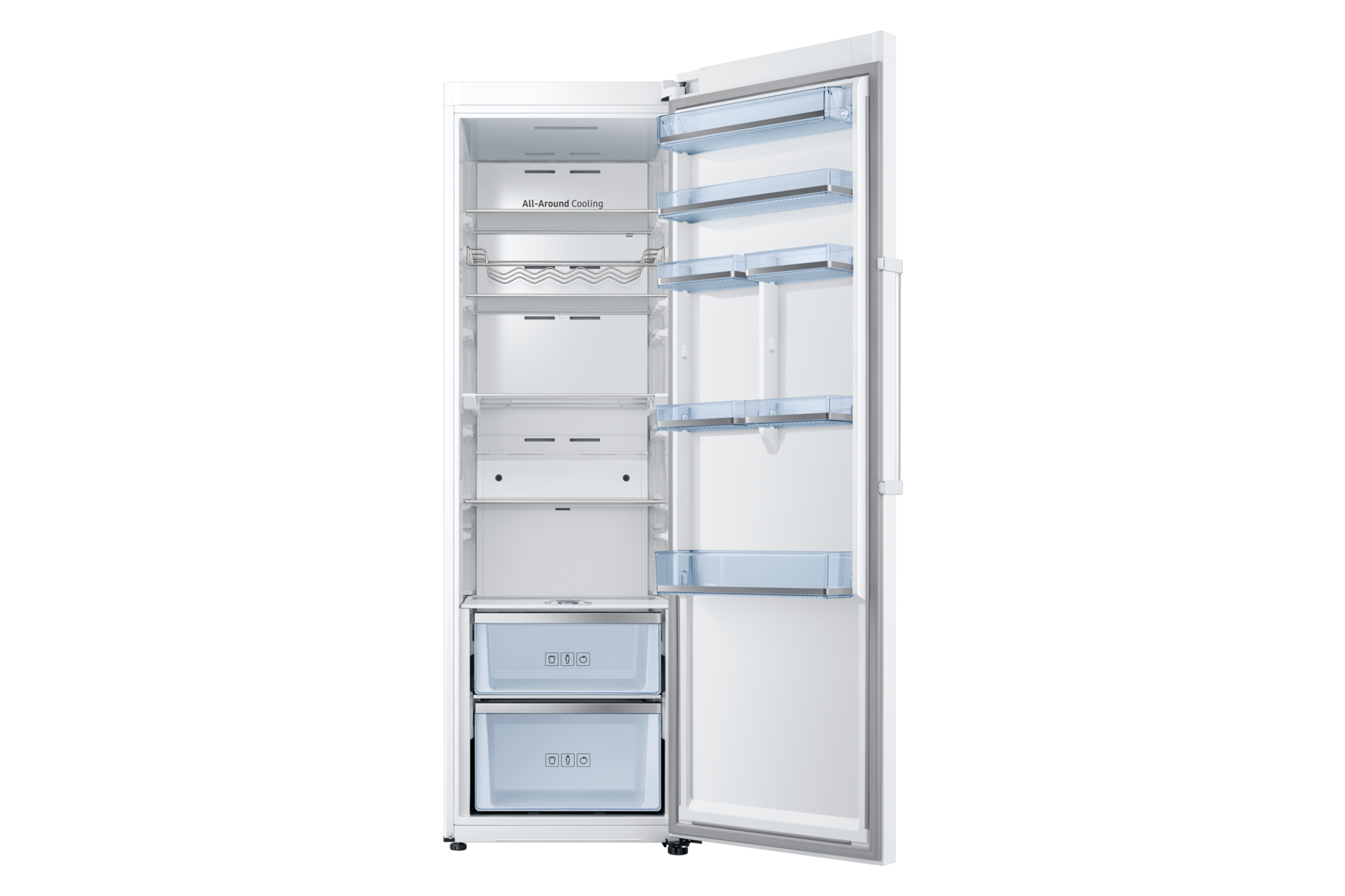 front-door-open white