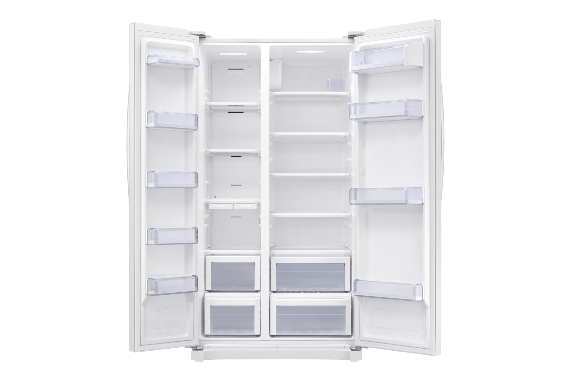 front-open white