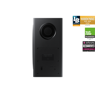 Subwoofer-back mineral ash black