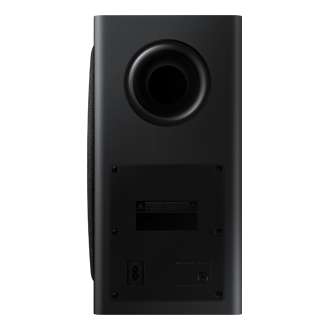 subwoofer-back Black