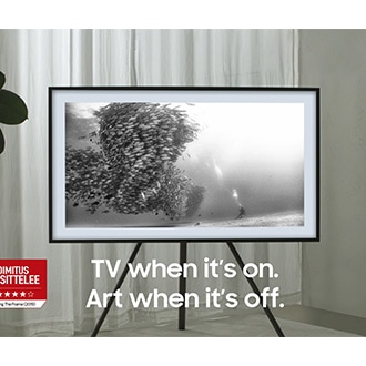 The Frame TV when it´s on. Art when it´s off.