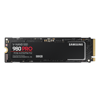SSD interne Samsung 990 PRO MZ-V9P4T0GW - SSD - chiffré - 4 To - interne -  M.2 2280 - PCIe 4.0 x4 (NVMe) - AES 256 bits - TCG Opal Encryption 2.0 -  dissipateur de