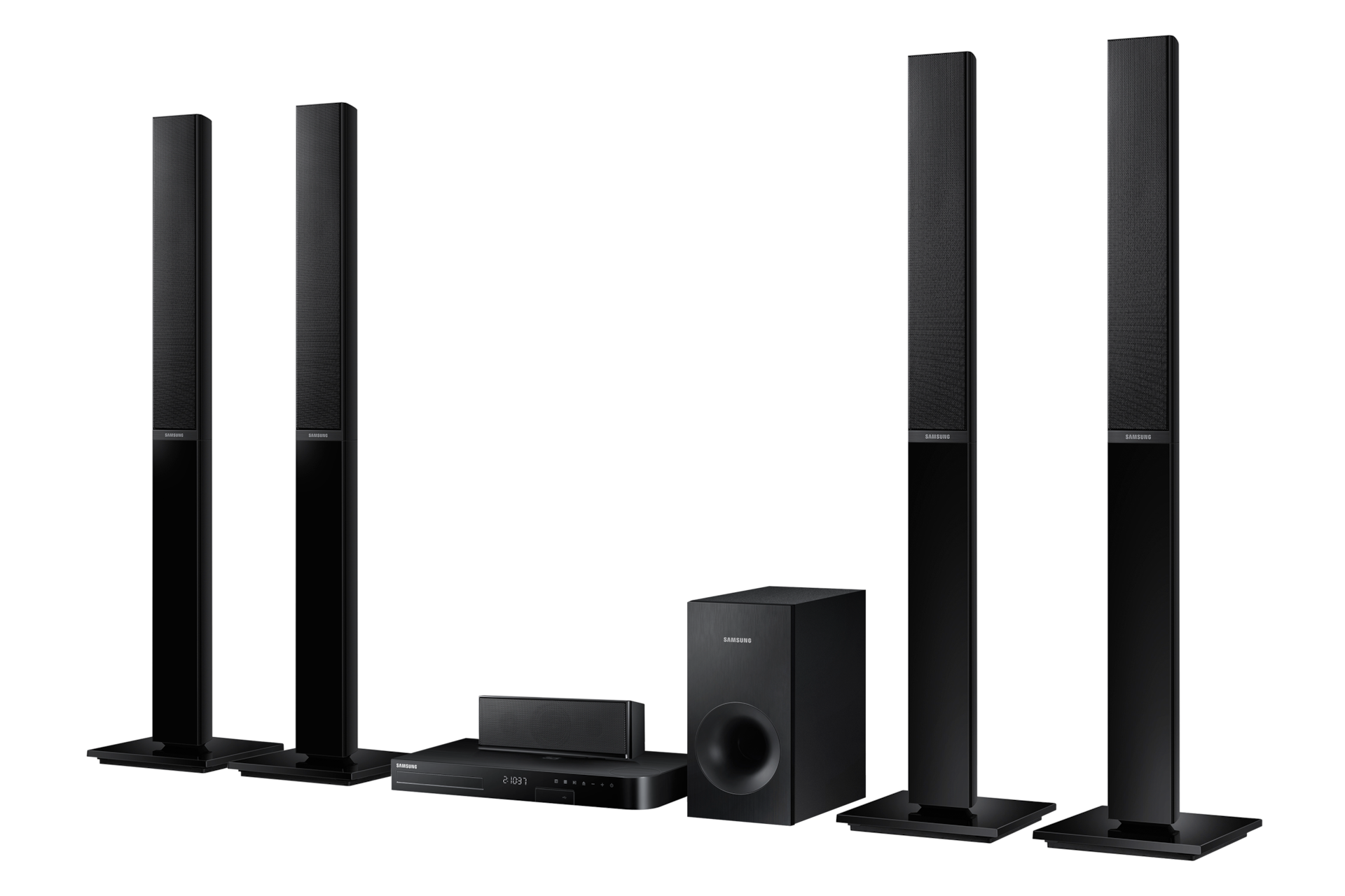 Samsung Home cinema 5.1 Noir HT-J4550 - Samsung, Black