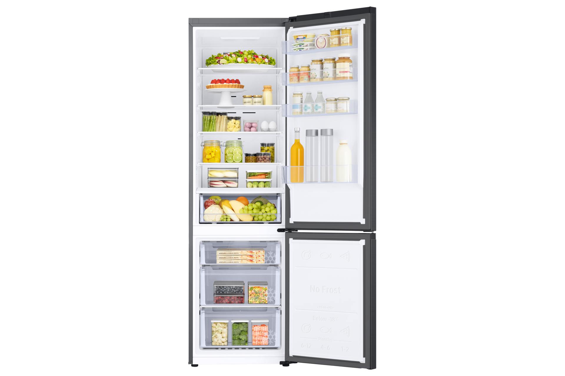 front-open-with-food Black