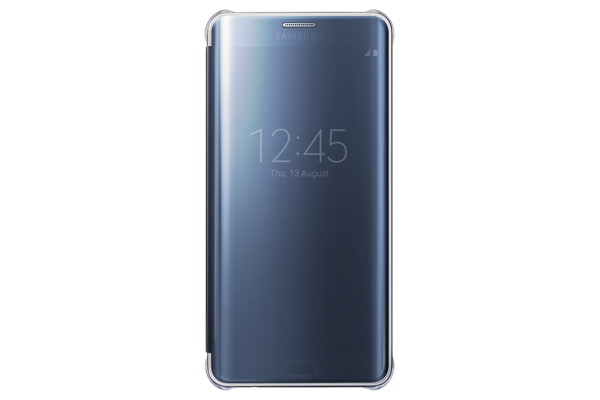 Clear View Cover Pour Galaxy S6 Edge Black Samsung France