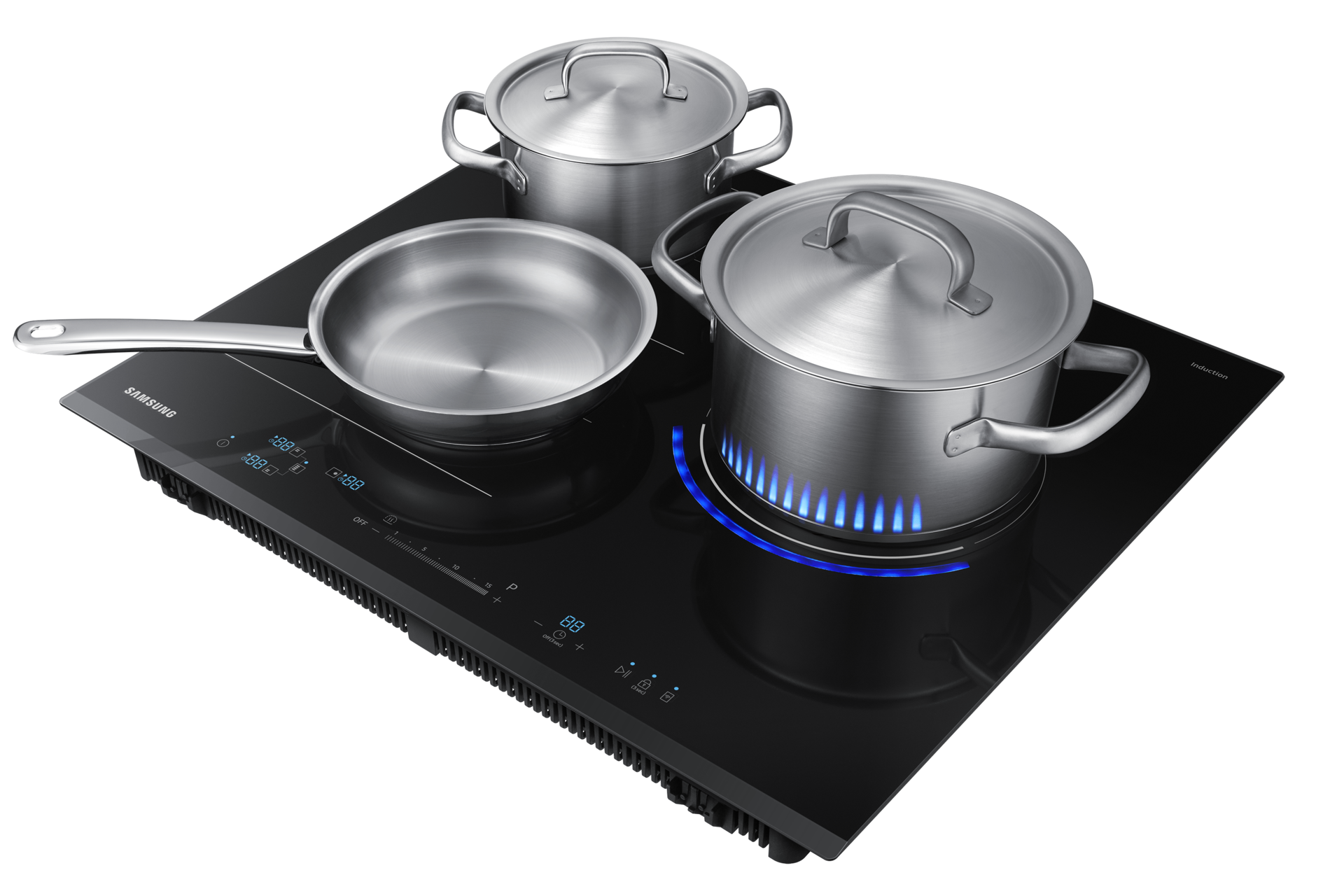 Table à induction connectée 3 foyers NZ63N9777GK Samsung FR