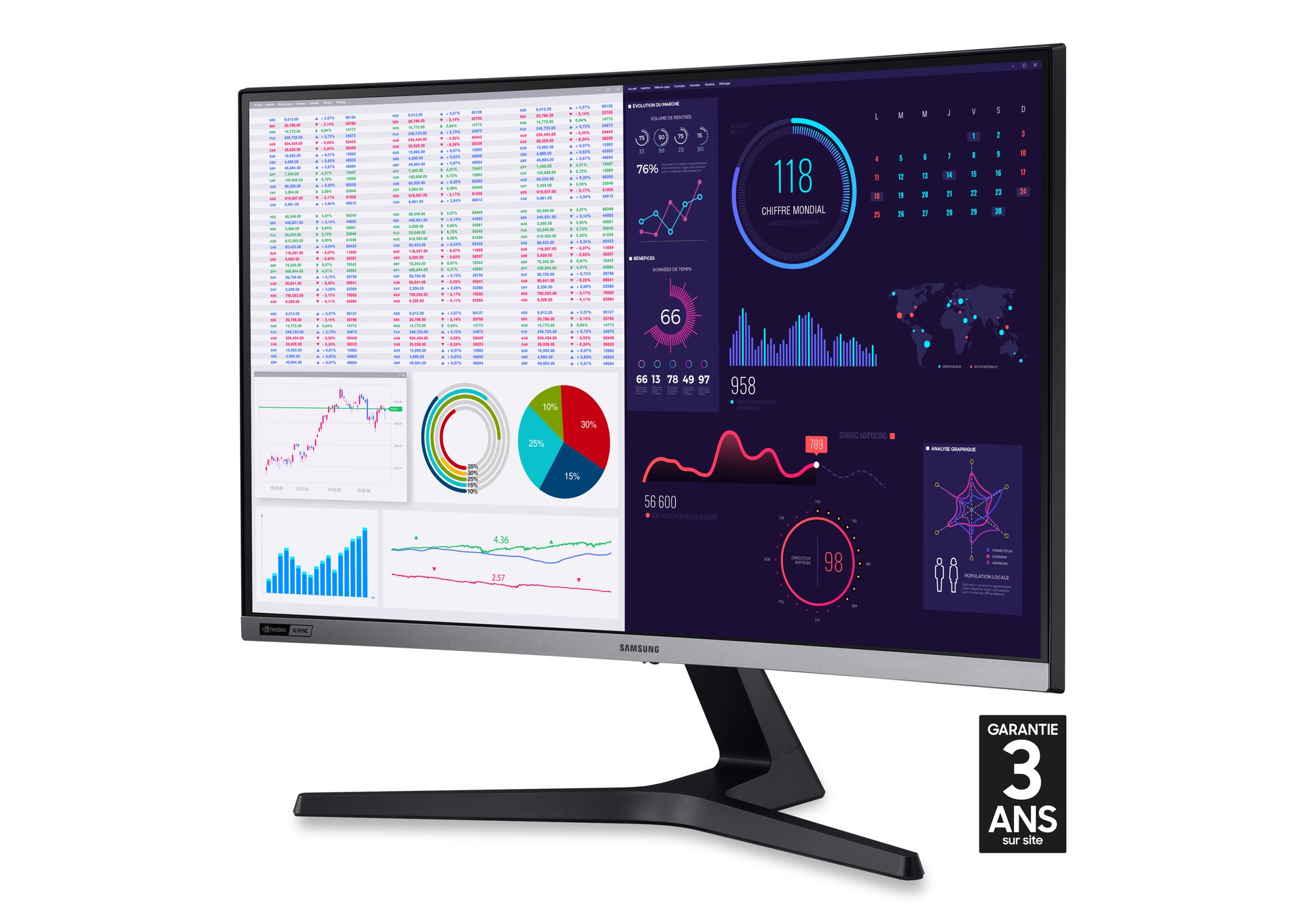 27" Écran Professionnel incurvé C27RG50FQU Samsung France