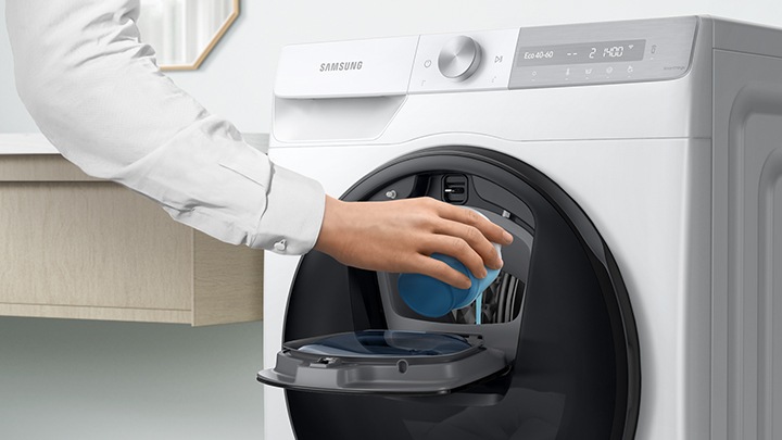 SAMSUNG Lave linge hublot WW80T754DBT, 8 kg, 1400 T/min pas cher 