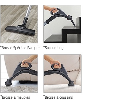 Nettoyez toute sorte de surface  