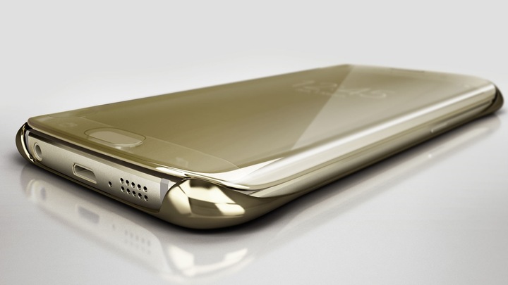 samsung galaxy s6 edge luxe miroir flip clear view coque samsung galaxy s6 edge luxe miroir flip clear view coque