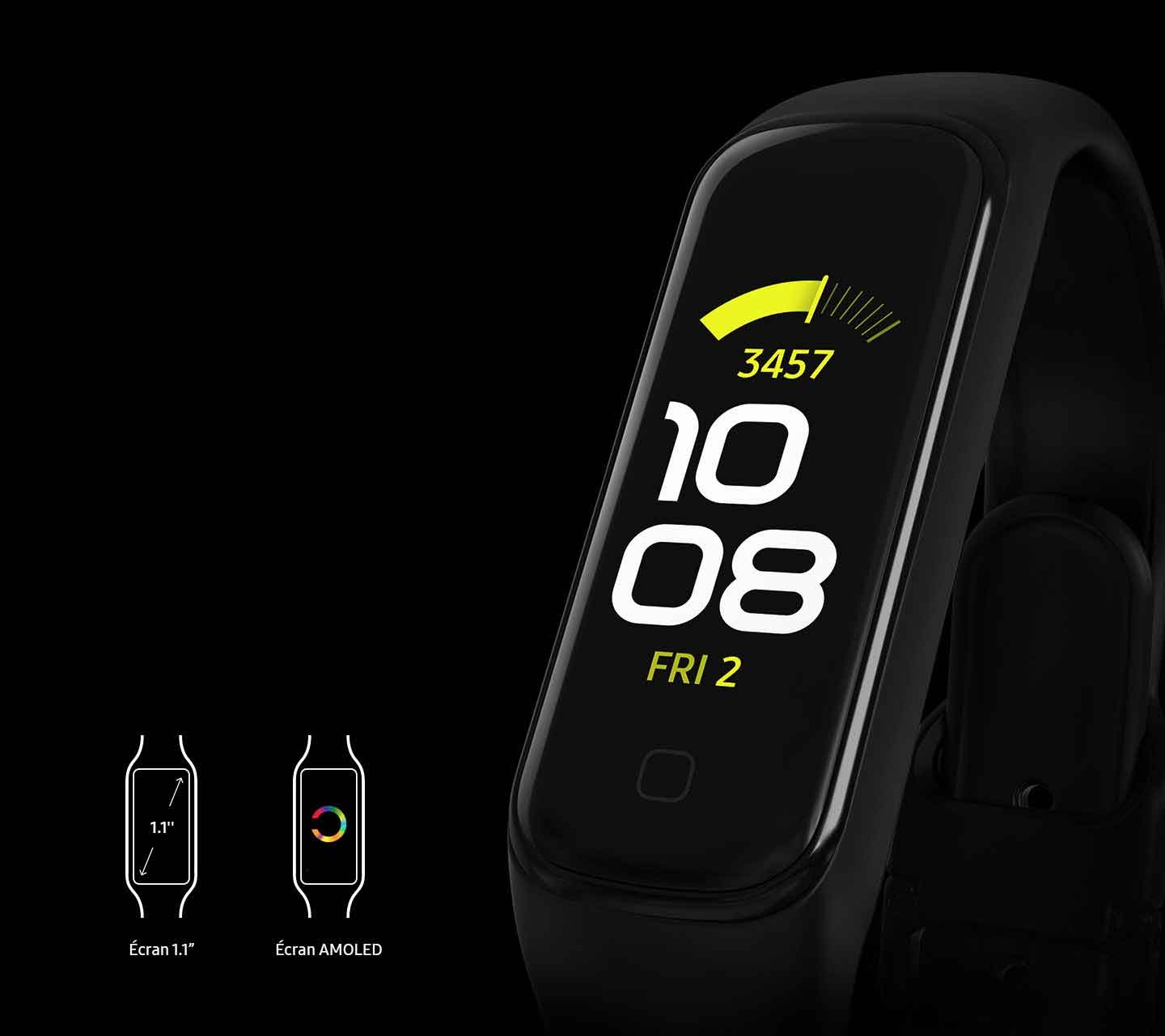 Montre connectée samsung online galaxy fit e noir